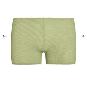 Monday Swimwear Cali Shorts Avocado Crinkle
